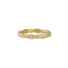 Adel Chefridi - Etched Round and Oval Diamond Band