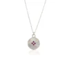 Adel Chefridi - Ruby Four Star Wave Pendant