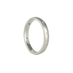 Anne Sportun - Diamond Sprinkle Eternity Band in 14k white gold