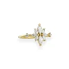 Artëmer - Diamond Flower Cluster Ring