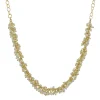 CATHERINE WEITZMAN - Medium Fringe Necklace in Keshi Pearl