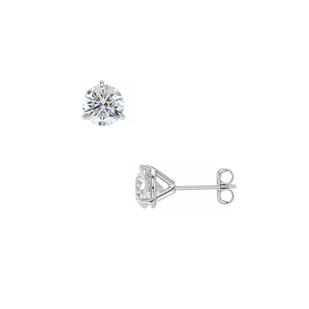 .75cttw Lab Grown Diamond Studs