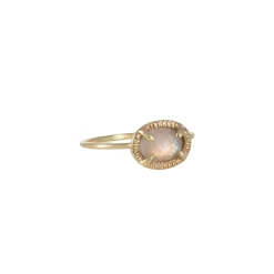 Halcyon - Swell Ring with Moonstone