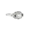 Infinity Collection - Vintage Style Diamond and Sapphire Ring