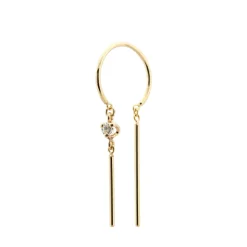 Jack & G – Diamond Chime Earring (single)