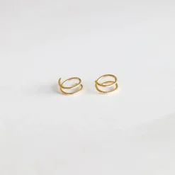 JaxKelly - Minimalist Spiral Earrings