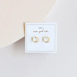 JaxKelly - Minimalist Spiral Earrings