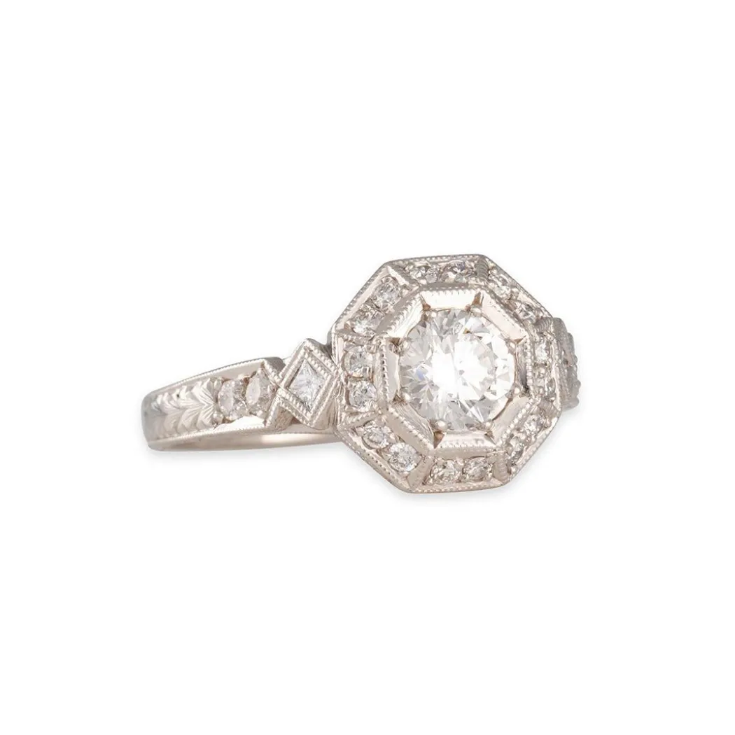Joile - Antique Style Octagon Setting