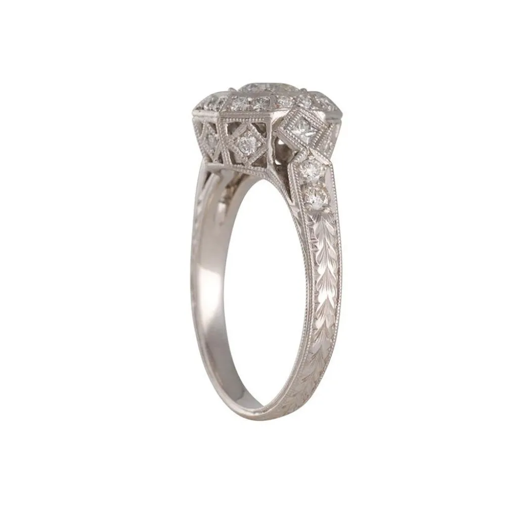 Joile - Antique Style Octagon Setting