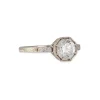 Lori Mclean - Engraved Octagon Solitaire