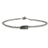 Margaret Solow – Green Strawberry Quartz & Beryl Bracelet