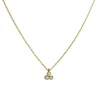Marian Maurer - Teeny Triple Diamond Pendant Necklace in 18K Gold