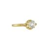 Megan Thorne - Wood Nymph Engagement Ring with Prong Set Diamond