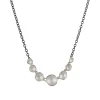 Sarah Richardson - Medium Gradient Dishy Pod Necklace Sterling Silver