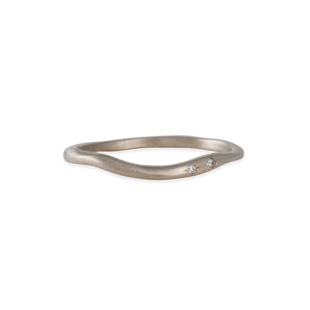 Yasuko Azuma - Two Diamond Curve Band